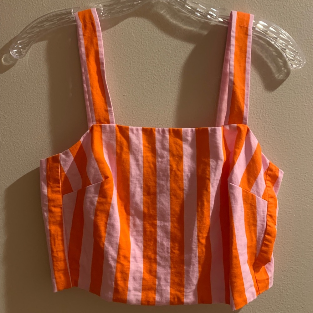 Kate spade deck strip crop top